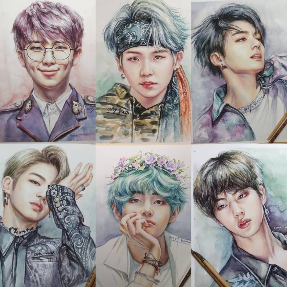BTS participants art