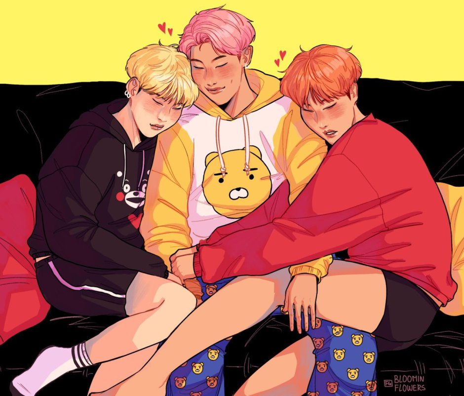 BTS Namjun Hosok Art