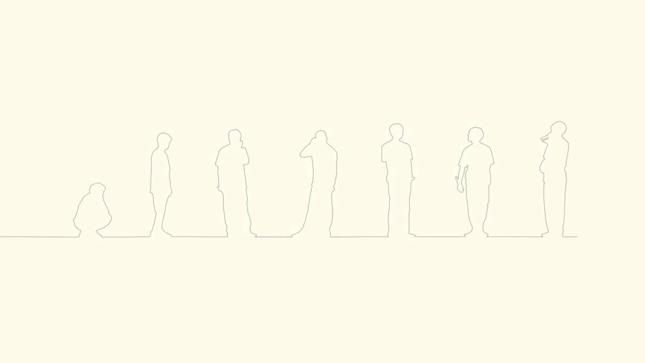 BTS wallpaper silhouette