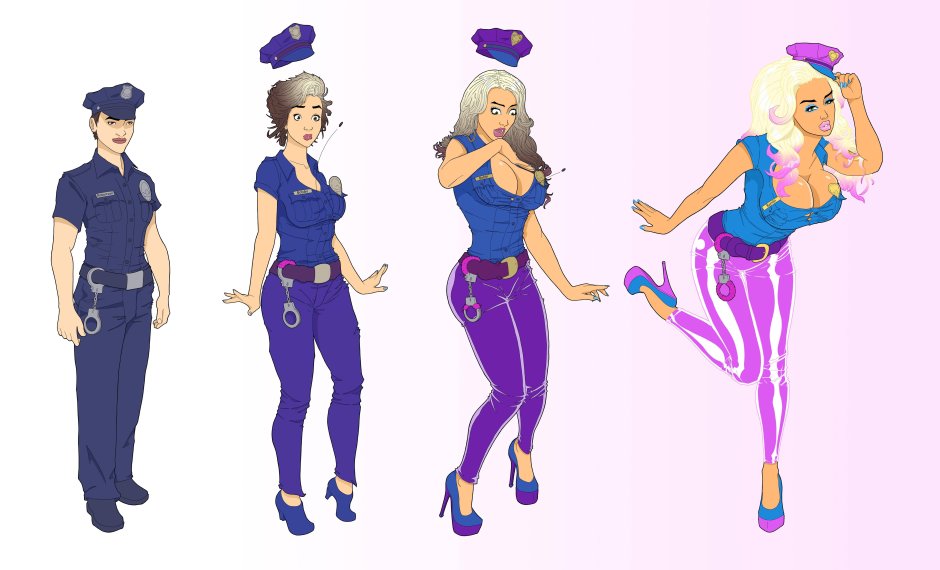 TG TF Bimbo Transformation