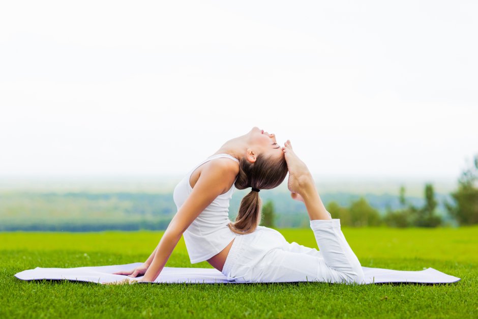 Ava Addams on yoga