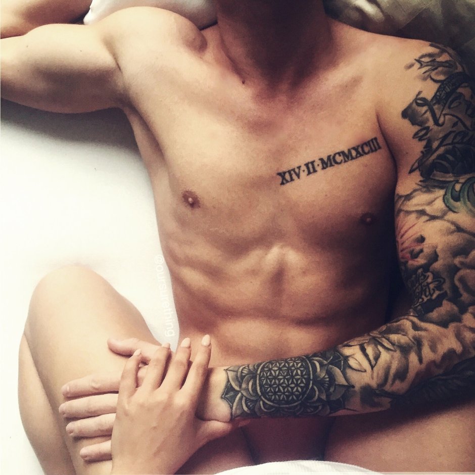 Vulgarity from a tattoo