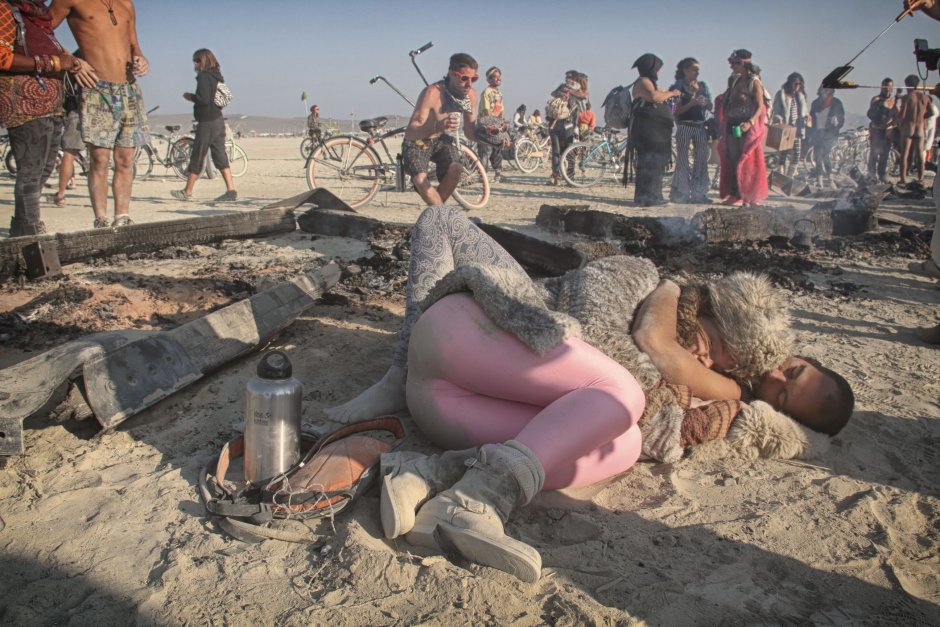 Marina Grankina Burning Man Nude
