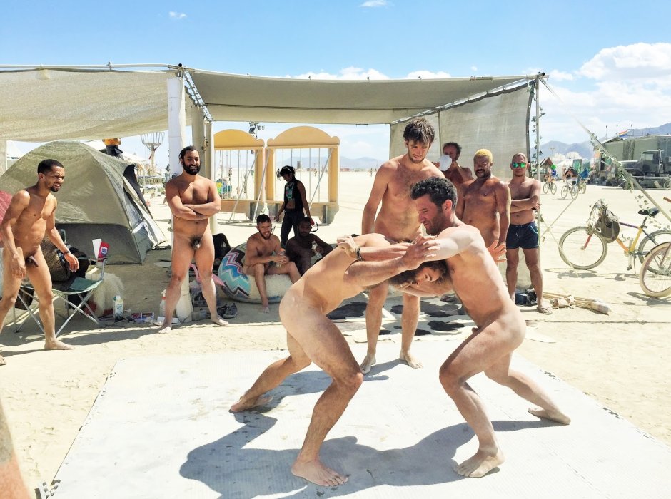 Berning Men Festival 2019 nude