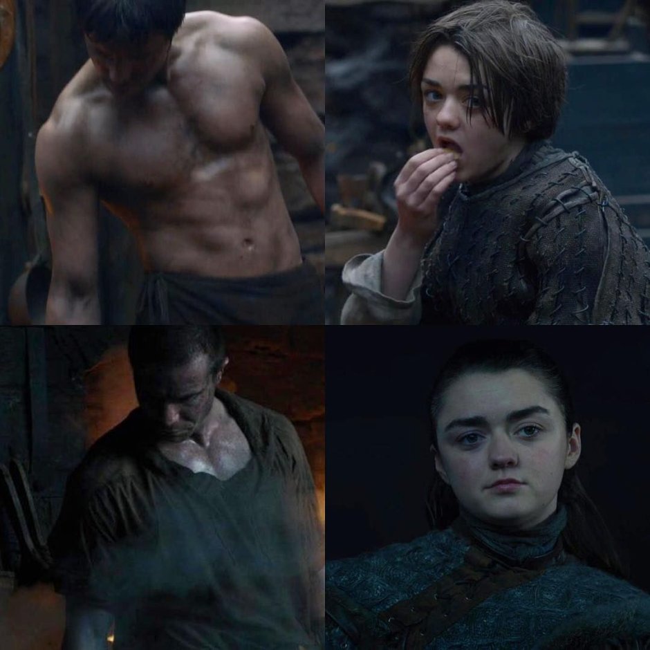 Arya Stark and Gendri Baratheon