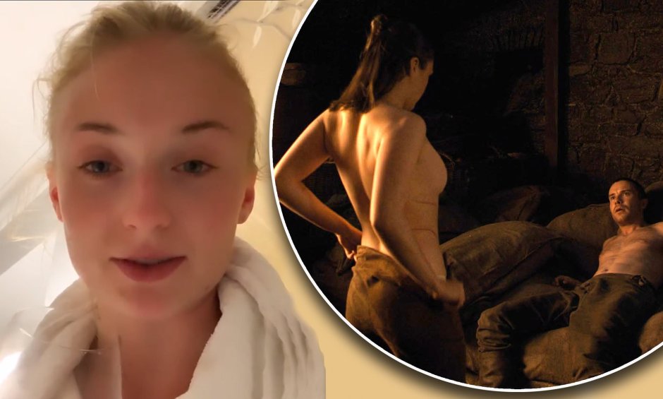 Sophie Turner drain