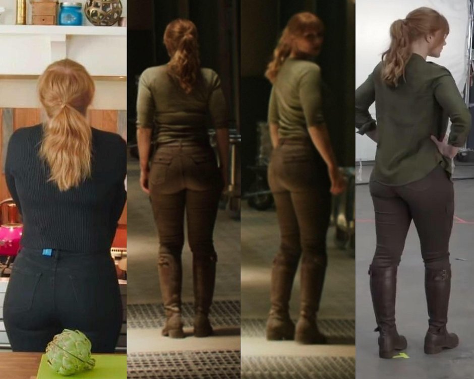 Christina Hendricks and Jessica Chastaine