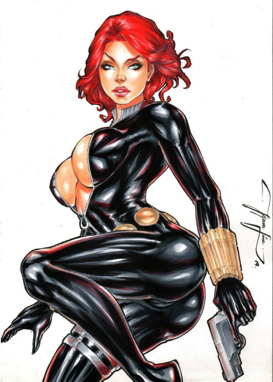 Black widow parody