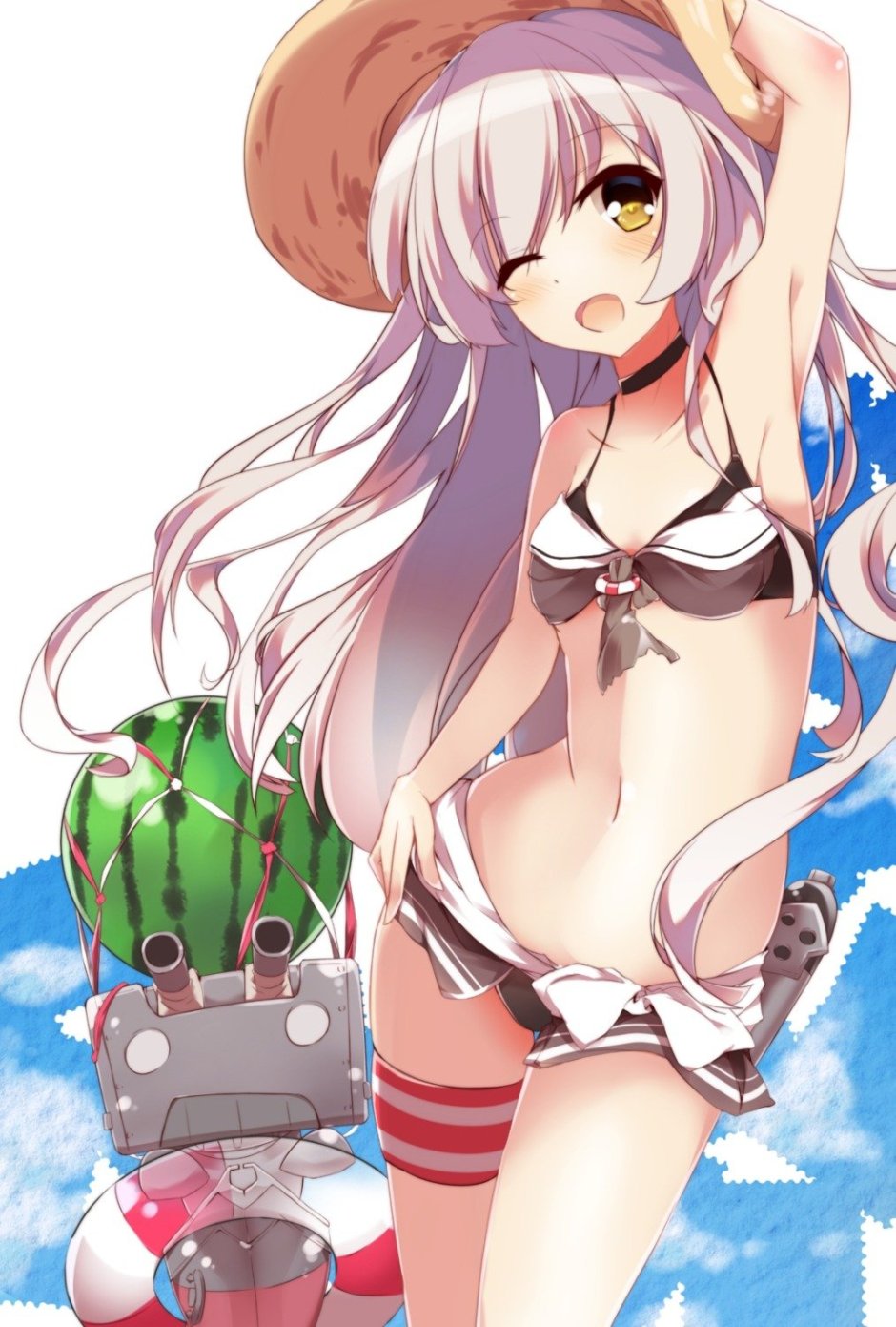 Nosomi Sasaki in a swimsuit