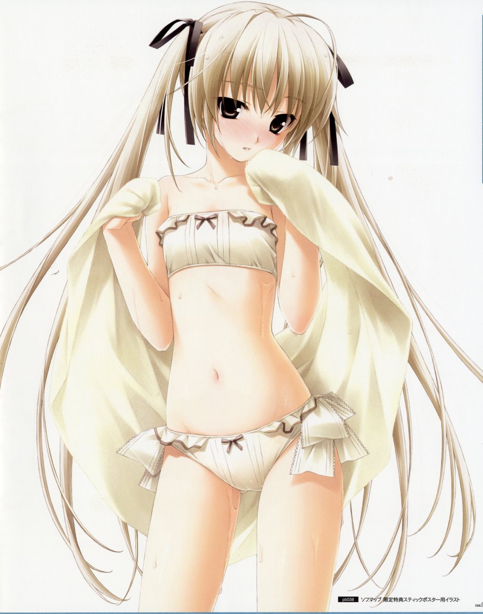 San Kasivadzaki in underwear