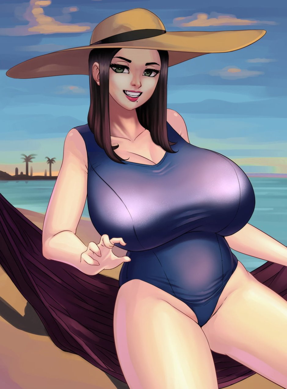 Arts with large busty women