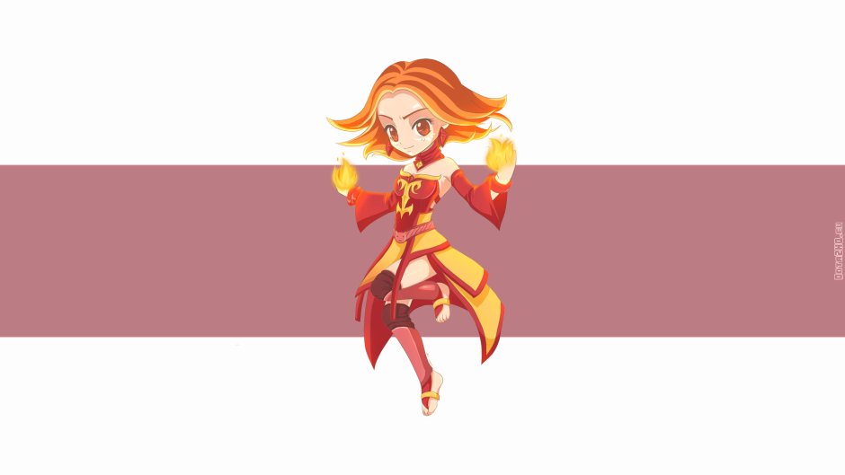 Dota 2 Lina and Crystal Meiden
