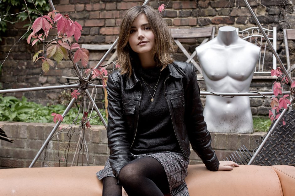 Jenna Coleman in underwear