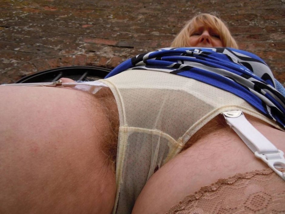 Dirty panties close -up