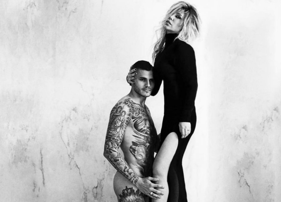 Wanda Nara and Mauro Icardi