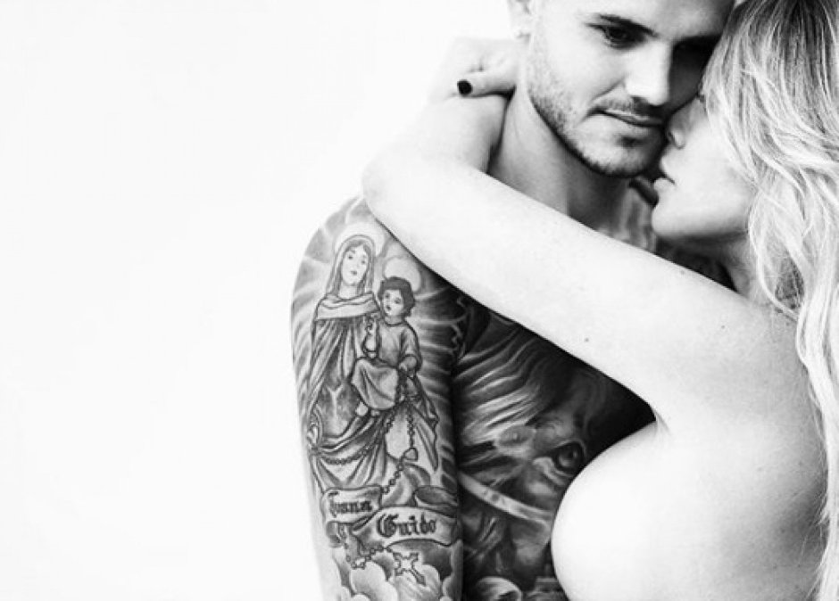 Mauro Icardi and Wanda