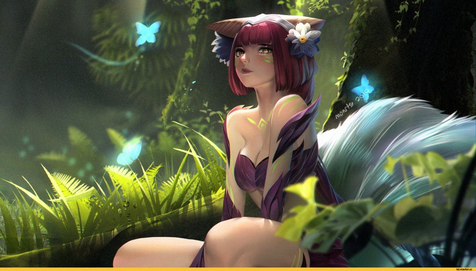 Ahri the spirit of the forest