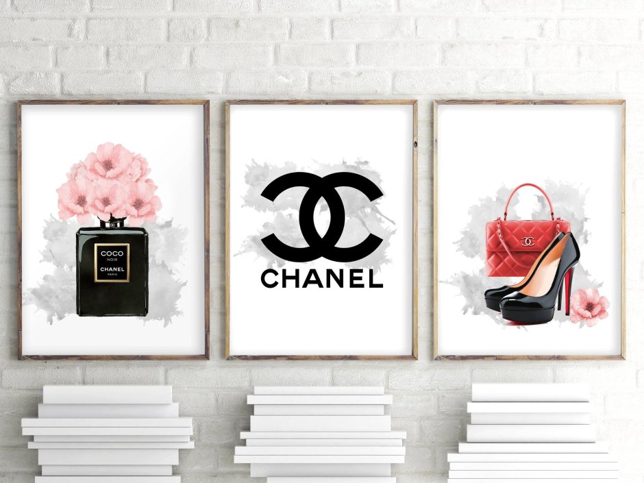 Coco Chanel style posters