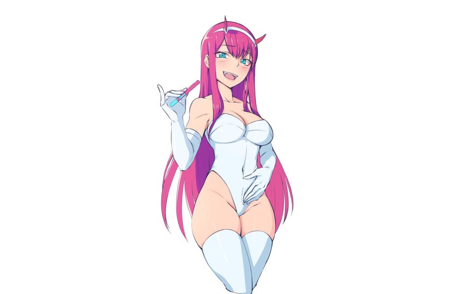 02 in anime swimsuit
