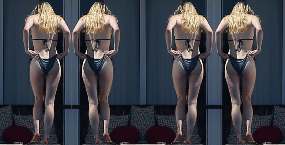 Sophie Turner and Macy in Bikini
