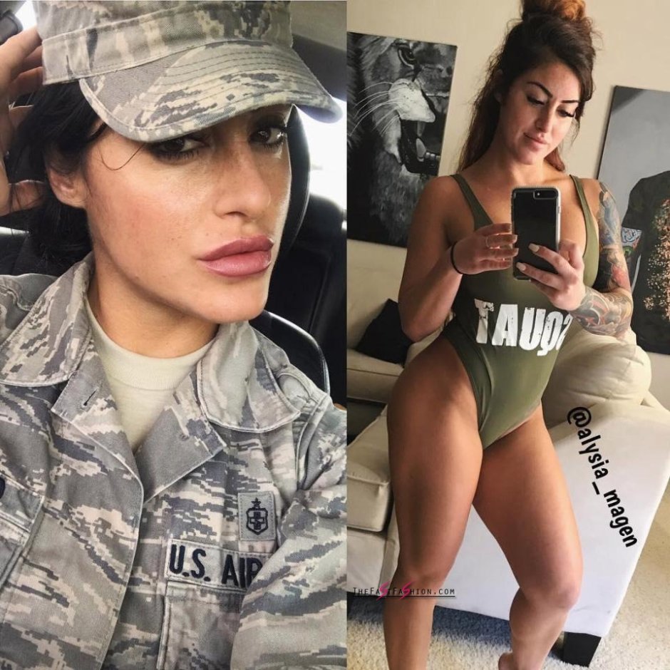 Victoria Potter Army soldier