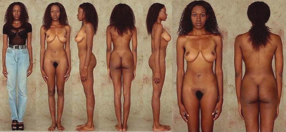 Naked women of different races