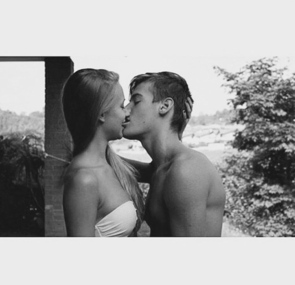 Kiss with tongue
