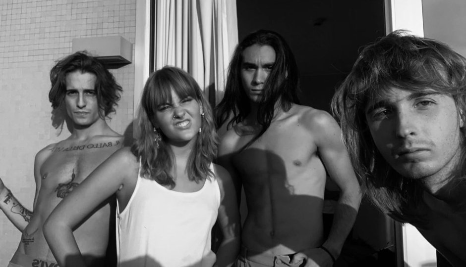 Naked photo shoot of the group M