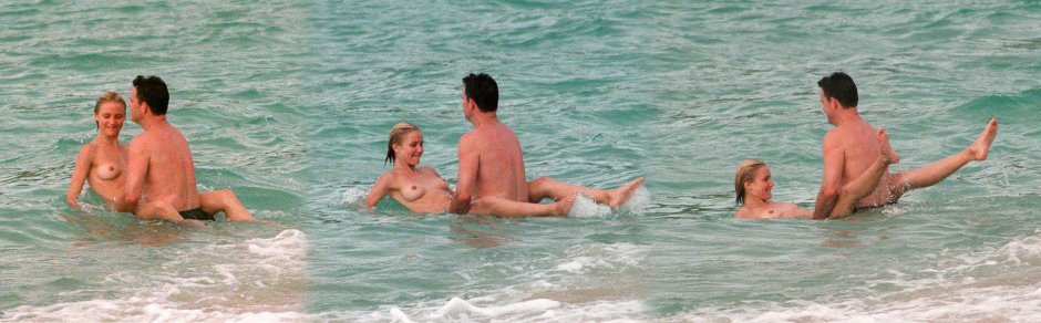 Cameron Diaz Naked in the film