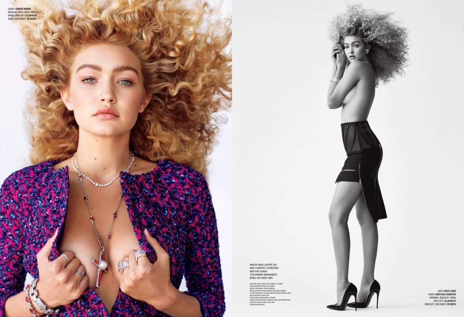 Elsa hosk naked breasts