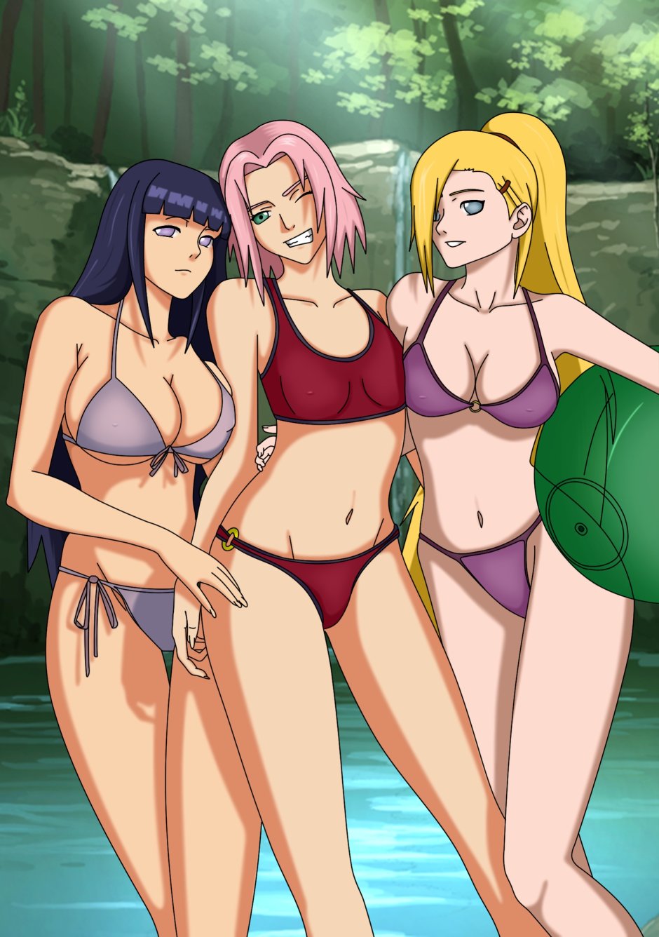 Tsunade Sakura Hinata
