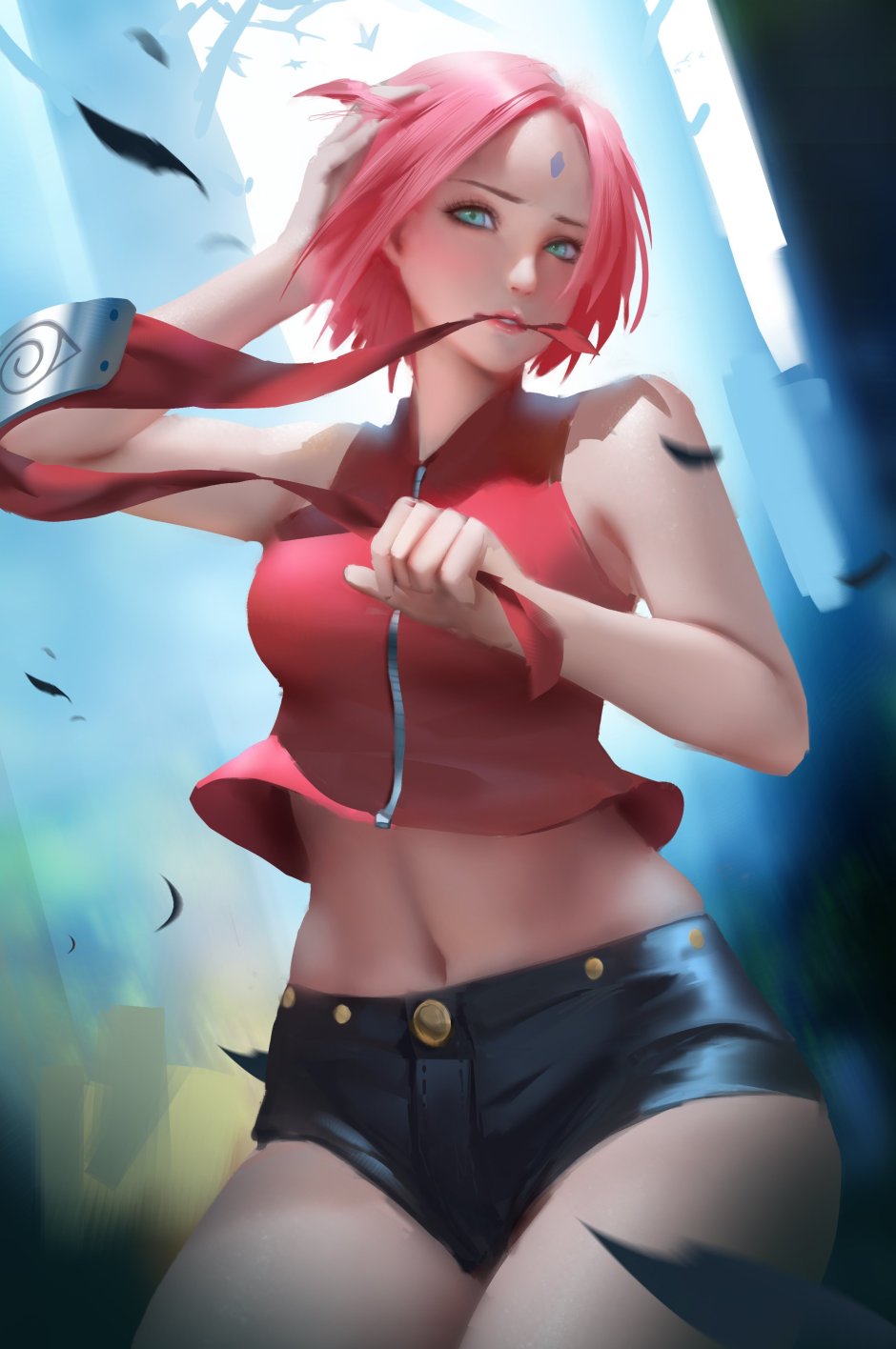 Sakura Haruno Art Hot