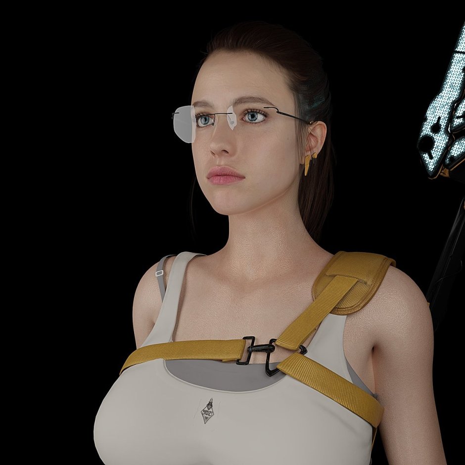 Naked Fragile lesbian Death Stranding