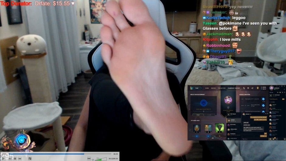 Foot fetish in real life
