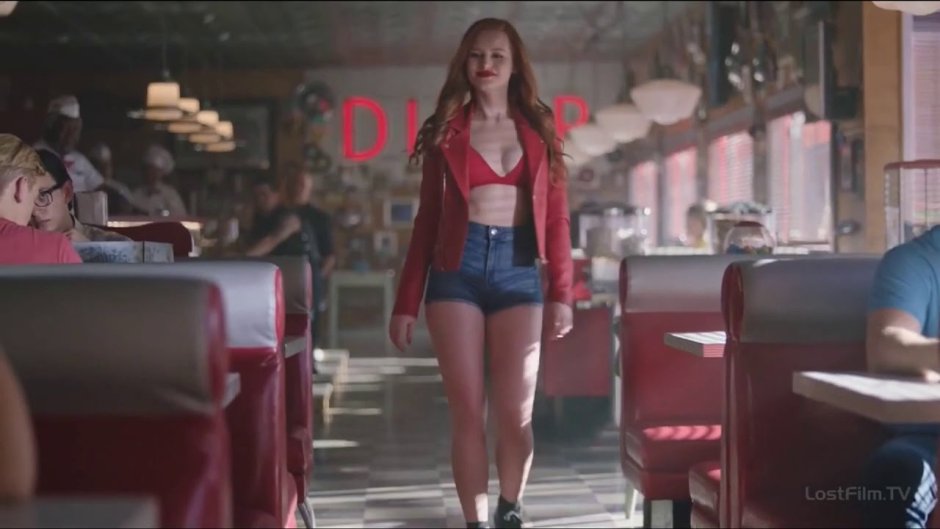 Cheryl Blossom in a swimsuit
