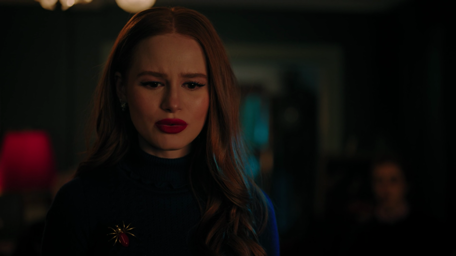 Riverdale Cheryl in a red dress
