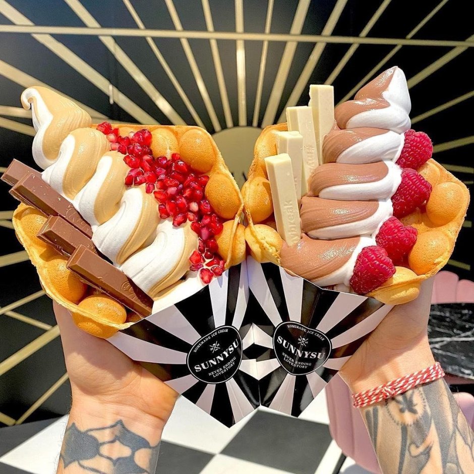 Sunnysu Ice Cream in Moscow