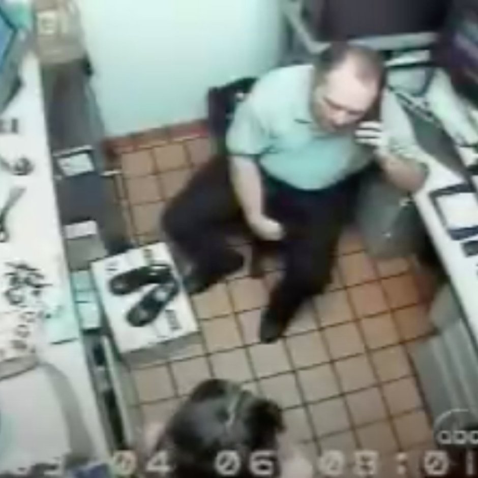Girl in McDonald's