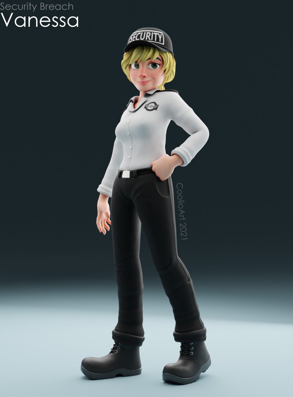 Vanessa fnaf 9 security guard