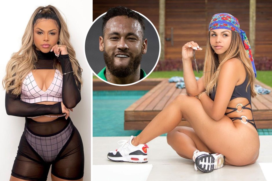 Bruna Markezini and Neymar