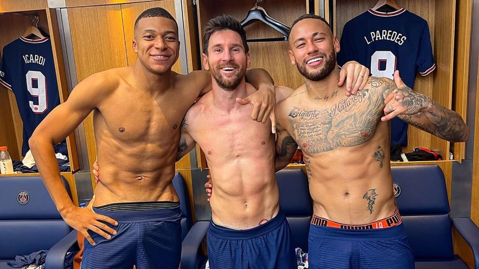 Messi and Neymar in PSG