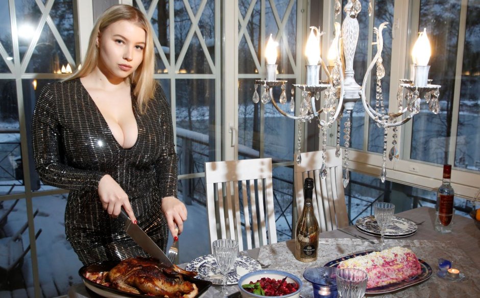 Finnish beauty Praskovya Pozdnyakova