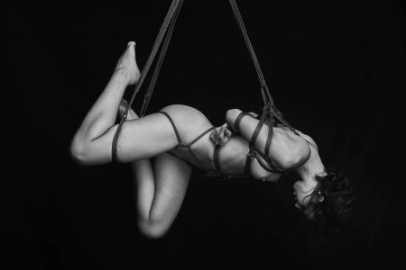 Erotic photo shoot Shibari