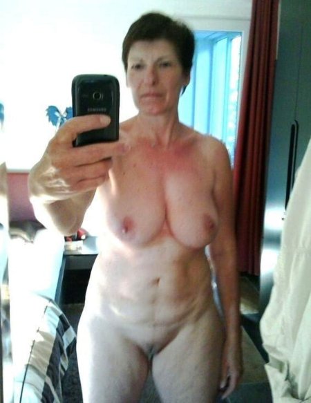Selfie nude elderly women