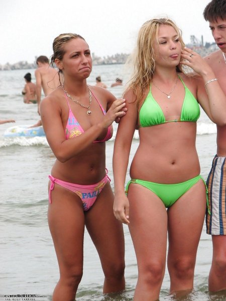 Wife on the Beach Cameltoe Private