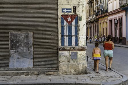 Wall of a House on the Street