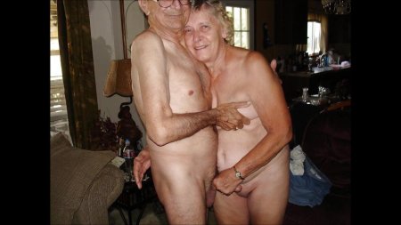Very old naked couples
