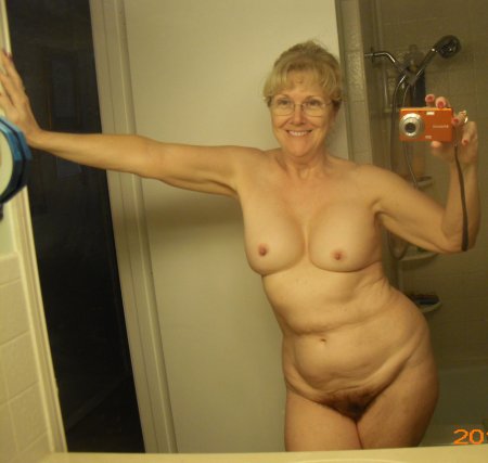 Naked middle-aged women