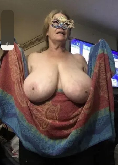 Granny big tits Arab