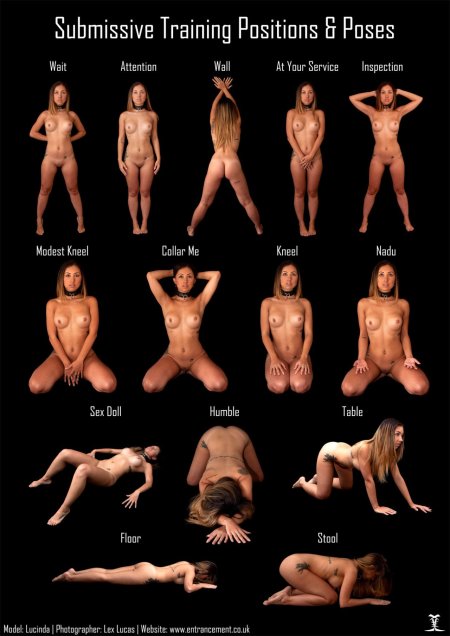 Most popular BDSM poses